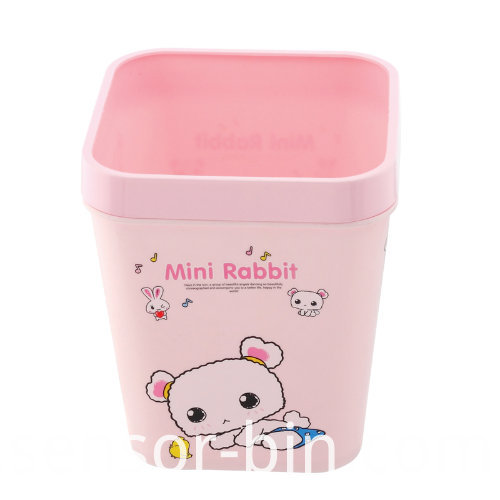 Mini Rabbit Colorful Plastic Waste Bin (FF-5256)